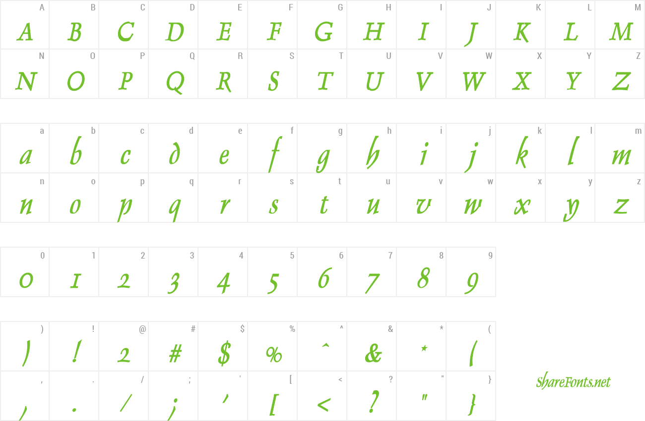 Font Dolphin Condensed preview